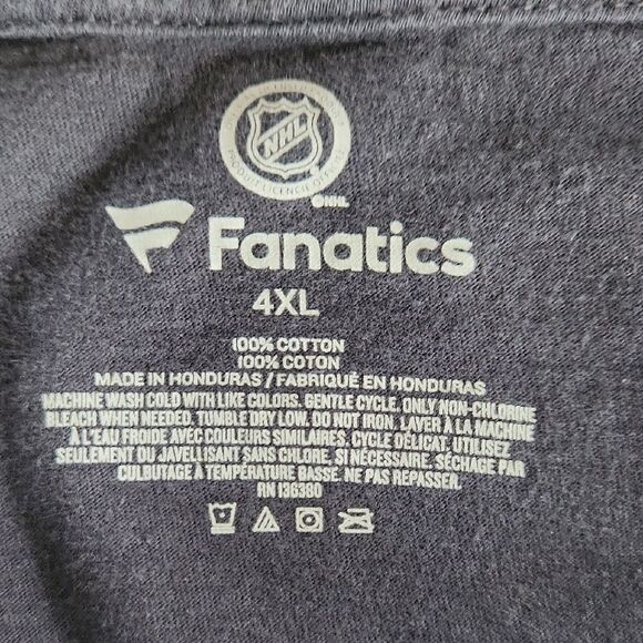 Fanatics NHL Vegas Golden Knights Long Sleeve Tee 4XL - Picture 2 of 4